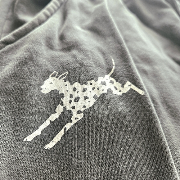 Drawstring Sweatpants And Sweatshirt with Dalmatian Print - Picture 5 of 12